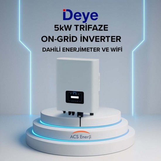 Deye 5Kw On-Grid Trifaze İnverter deye-5kw-on-grid-trifaze-inverter